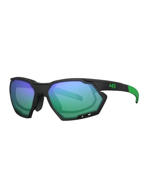 Óculos de Grau HB Rush Matte Black D. Green / Green Chrome - Imagem 4