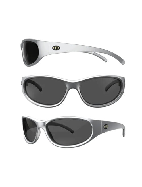 Óculos de Sol HB A New Species Esportivo Aluminium Gray